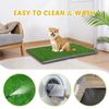 COZIWOW Dog Pee Grass Potty Training Large Artificial Grass Patch for Dogs Tray