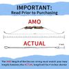 PMZ Recurve Bow String Dacron 16 Strands Replacement for Traditional Archery Bow and Longbow, Fast Flight Plus Bowstring (46 inch)