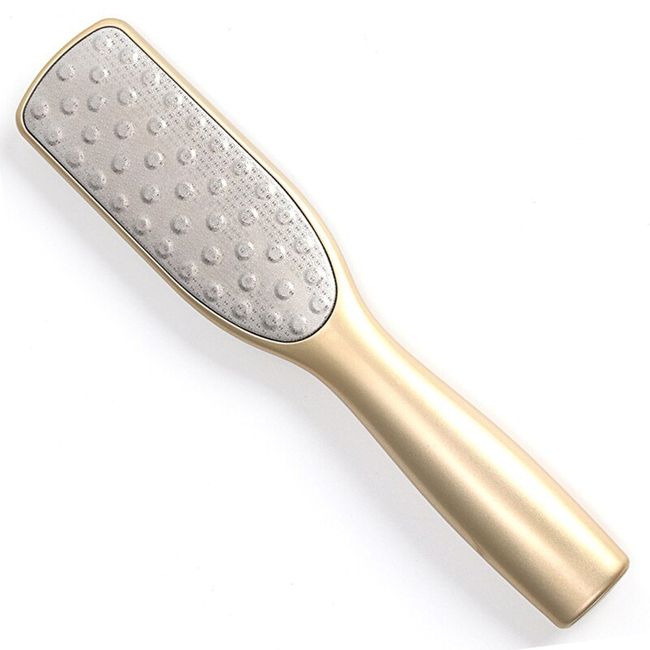 Pedicure Foot File Callus Remover Stainless Steel Foot Scraper Portable  Rasp Colossal Foot Grater Scrubber Pro for Wet/Dry Feet