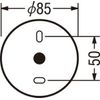 ODELIC OS256640R Spotlight, Direct Attachment, Warm White, High Color Rendering LED, Integrated LED