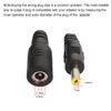 sourcing map 2pcs Tip Adapter Connector Converter 4.0X1.7mm 2A 1.5M DC Power Connect