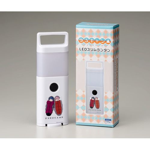 Yurucamp LED Slim Lantern, Sterling Club, Outdoor Lantern, Disaster Preparedness Lantern, Collaboration, Outdoor Girls, Stylish, Slim Type