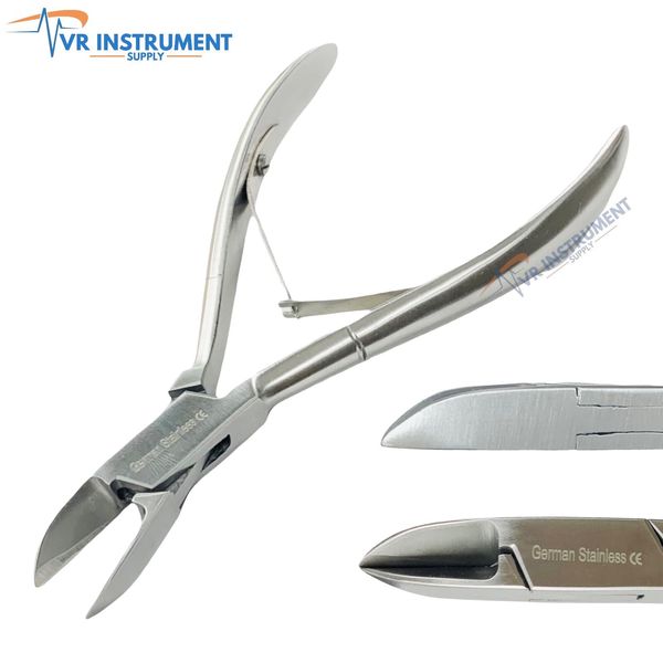 Heavy Duty Toe Nail Clipper Thick Toenails Manicure/Pedicure Super Sharp 5.5" 