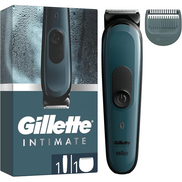 Gillette Men's I3 Intimate Hair Trimmer Skinfirst for Men, Waterproof, Precision and Comfort for an Optimal Shave