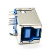 2PCS Elecbee USB 3.0 Type B Female Right Angled Through Hole for PCB Mount