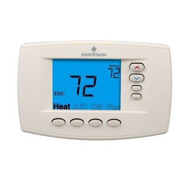 White-Rodgers 1F95ez-0671 Blue Series 6 Touchscreen Thermostats, 7 Or