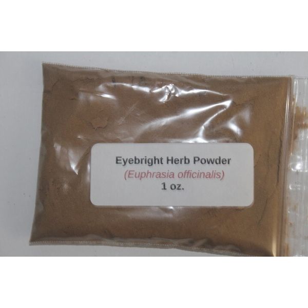 1 oz. Eyebright Herb Powder (Euphrasia officinalis)