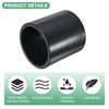 M METERXITY 1-Pack PVC Pipe Coupling Adapter, 3" Straight Coupling Adapter Connector Schedule 80 UPVC Pipe Fitting Socket for Water Line [Grey]
