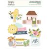 Simple Stories Fresh Air Layered Chipboard Die-Cuts-5/Pkg