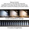 5W USB Clip-On Desk Lamp LED Flexible Reading Light Dimmable Table Lamps