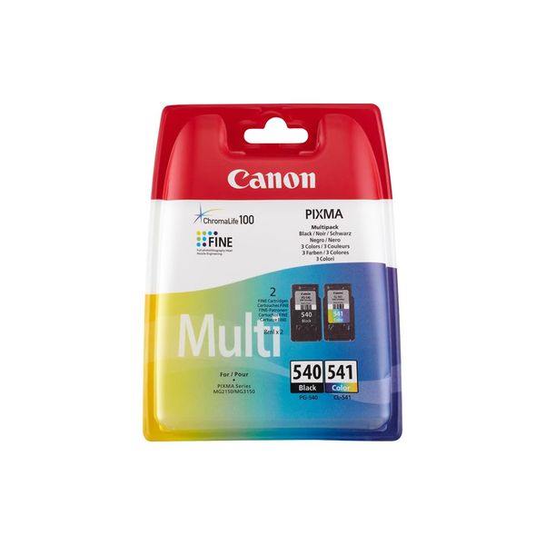 Canon PG-540/Cl-541 CMYK Multi Pack Ink Cartridges