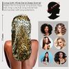 2 Pieces Long Silky Sleep Bonnet for Curly Hair, Extra Large Women Hair Bonnets Long Dreadlocks and Braids Satin Sleeping Caps Night Cap for Hair Care Multicolor