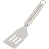 Norpro Stainless Steel Short Slotted Turner, 1-Pack, Silver