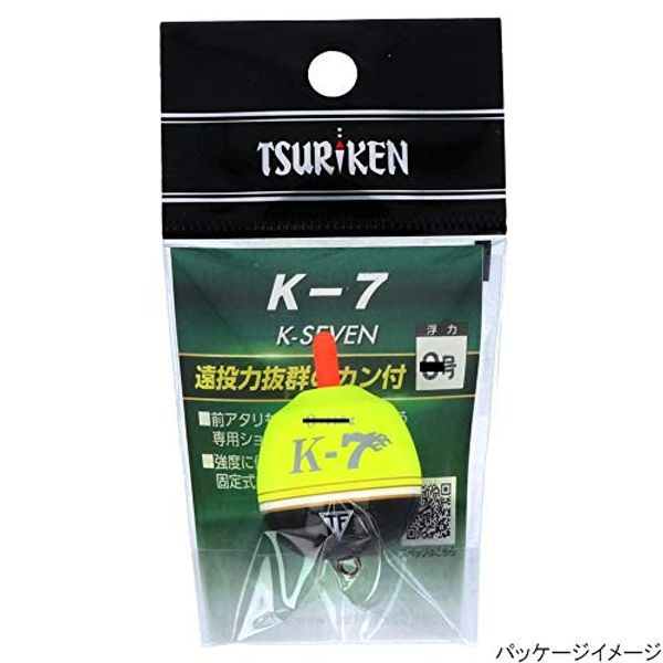 Tsuriken Uki K-7 Yellow No. 00