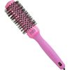 Olivia Garden Expert Blowout Shine - Pink - 35 - Round Antistatic Ceramic Brush for Shiny and Frizz-free Blowouts