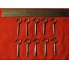 Lot Ceiling Hooks: 10 True Value Hardware 2 &9/16in hooks & 4 Liberty 3 in hooks