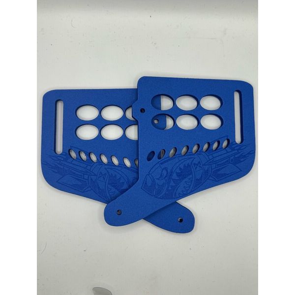 JT Proflex 5mm Foam Replacement Ears. Bomber Blue *Free Shipping