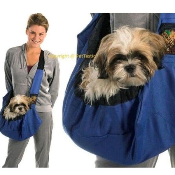 Outward Hound Blue Dog Pet Sling Carrier. Great Shape. Bring Your Baby With You