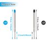 10 Parker Ballpoint Pen Refills, G2 Format - 5 Blue + 5 Black