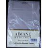 AIMANE® Non Iron Percale 4FT Small Double Fitted Sheet Poly Cotton Easy Care Non Iron Percale 4FT Fitted Bed Sheets Small Double (Light Grey)