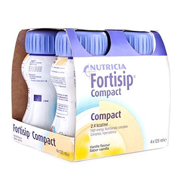 Fortisip Compact Vanilla Energy Drink (4 x 125ml)