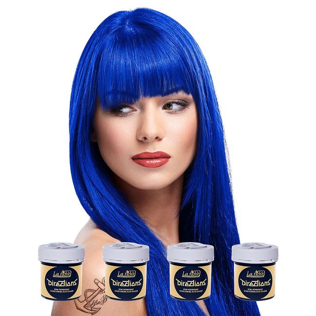 La Riche Directions - Set of 4 Semi-Permanent Hair Colour - 88ml Jars