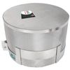 OMPERIO Smart Meter Cover RF-Radiation Shield Guard EMF Protection, Reduces EMF RF and 5G, Stainless Steel 316 Faraday Cage (Designed in USA by OMPERIO® Family Brand)