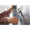Bessey D214-250 Right Hand Cut Shape Cutting Punch Snips, Blue/Grey
