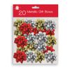 DesignGroup Bow and Ribbons, Gold/Silver/Red, Assorted