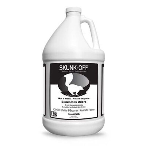 Skunk Off Pet Shampoo – Ready to use Odor Remover for Dogs, 1-Gallon