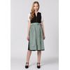 Stockerpoint Women's Molina Midi Dirndl Apron, Green (sage), 52-56