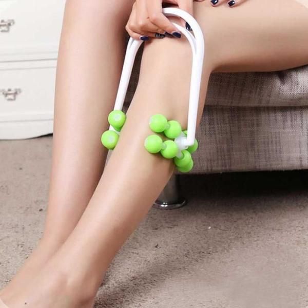 [XB8I9I54] Portable Massage Roller Arm Self Calf Acupressure Device