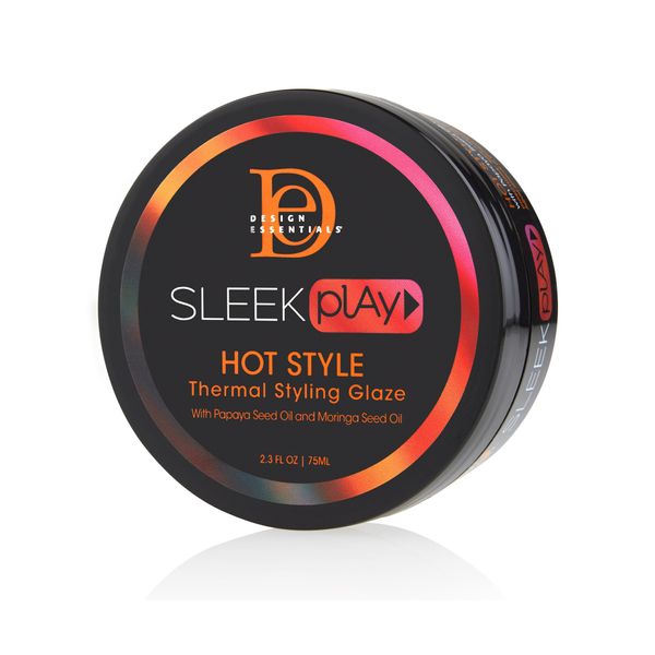 DESIGN ESSENTIALS SLEEK HOT STYLE THERMAL STYLING GLAZE 75 ML