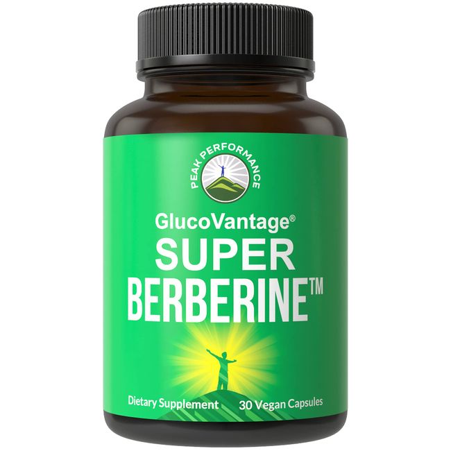 Super Berberine Supplement - Dihydroberberine GlucoVantage® Now 5X More Effective Than Regular Berberine HCL Powder Capsules. for Metabolism Support. Keto Friendly Plus Vegan Berberine Extract Pills