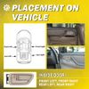 4Pcs Inside Interior Door Handle Front & Rear for Toyota Sequoia 2001-2007 Beige