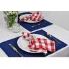 DII 100% Spun Polyester Table Top Collection, 60x84, White, 1 Piece
