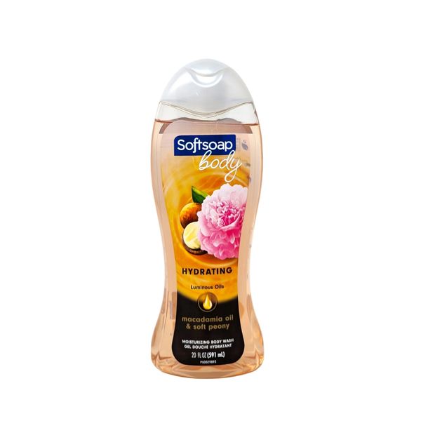 Softsoap Macadamia Oil & Soft Peony Moisturizing Body Wash 20 oz