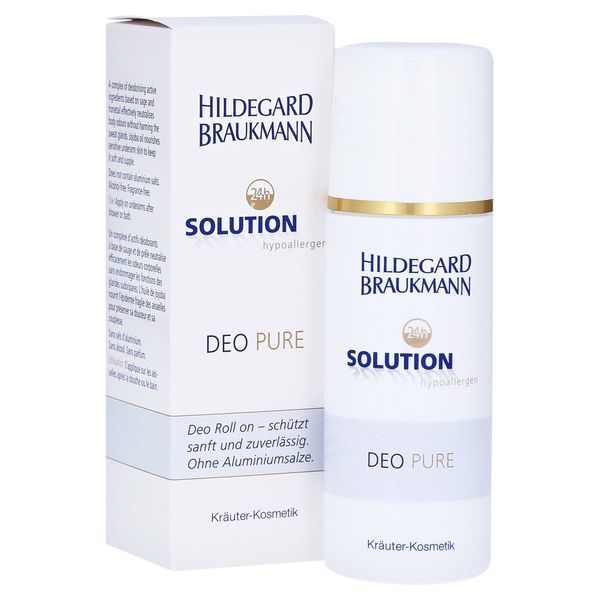Hildegard Braukmann 24 h Solution Hypoallergen Deo Pure, 75 ml