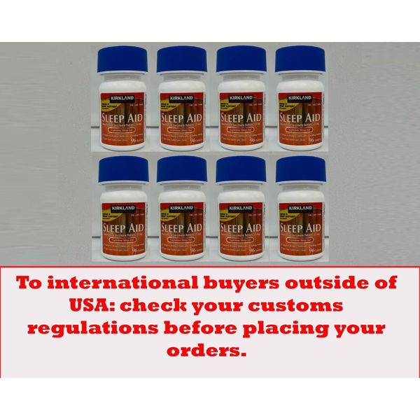 Kirkland Nighttime Rest Enhancer 96 Quantity each 8 Bottles Combo