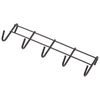 Iris Ohyama MPA-5F Mesh Panel Hook, 5 Rows, Black