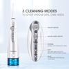 Hangsun Water Flosser Professional Cordless Rechargeable Dental Oral Irrigator Water Jet for Teeth Braces Care with 4 Jet Tips 3 Modes IPX7 Waterproof 300ML Water Tank for Travel and Home Use