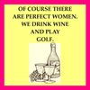 CafePress Golf Greeting Cards Folded Greeting Card Matte