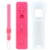 OSTENT Motion Sensor Bluetooth Wireless Remote Controller for Nintendo Wii Console Game Color Pink