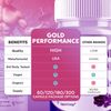 (1 Pack) Gold Performance for Men Advanced Formula Vitamin Supplement 60 Caps