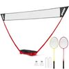 Urban Pop Up Badminton Set [Full Set] ? SIZE 3m (Width) ? Includes: 2 x Rackets, 2 x Shuttlecocks, 1 x Net & Post and Storage case