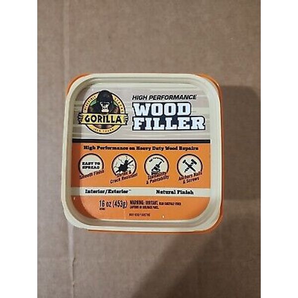 All Purpose Wood Filler, 16 Ounce Tub, Natural (Pack of 1)