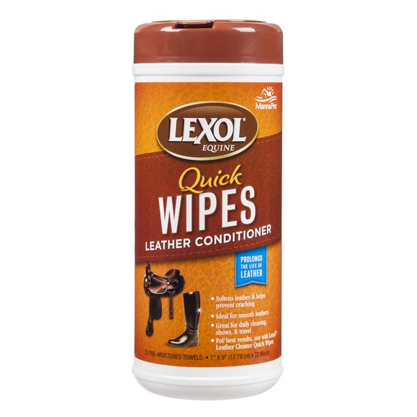 Leather Conditioner Quick Wipes - 25 Wipes