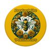 Protect the Pollinators Bee Art Ringelblumen PopSockets mit austauschbarem PopGrip