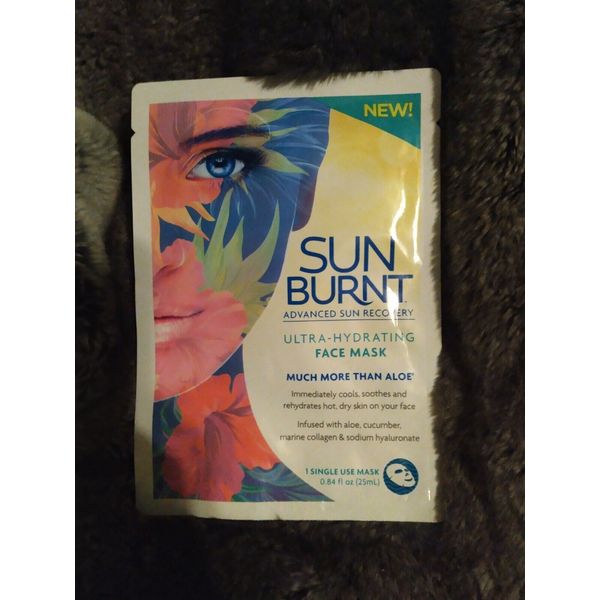 Sun Burnt Ultra-Hydrating Face Sheet Mask Single Use .84 Oz