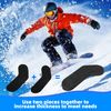 UNIFAMILY 36Pcs Ski Snowboard Boots Fitting Pads, 3 Thickness Self-Adhesive Ski Ankle Protection Foam Padding, Ankle Foam Pads to Decrease Heel Lift and Ankle Friction for Skiing Snowboarding
